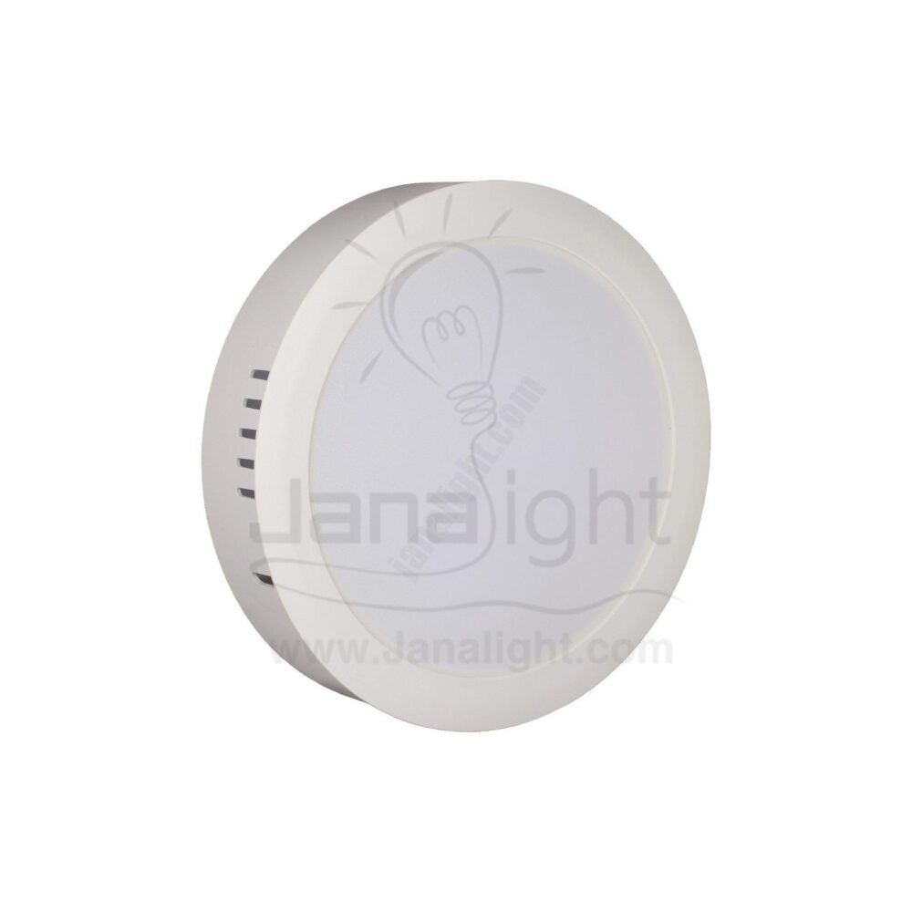 سبوت بانيل 24 وات لطش مدور وورم بلاستيك اليوس Elios warm round 24 watt Surface downlight panel